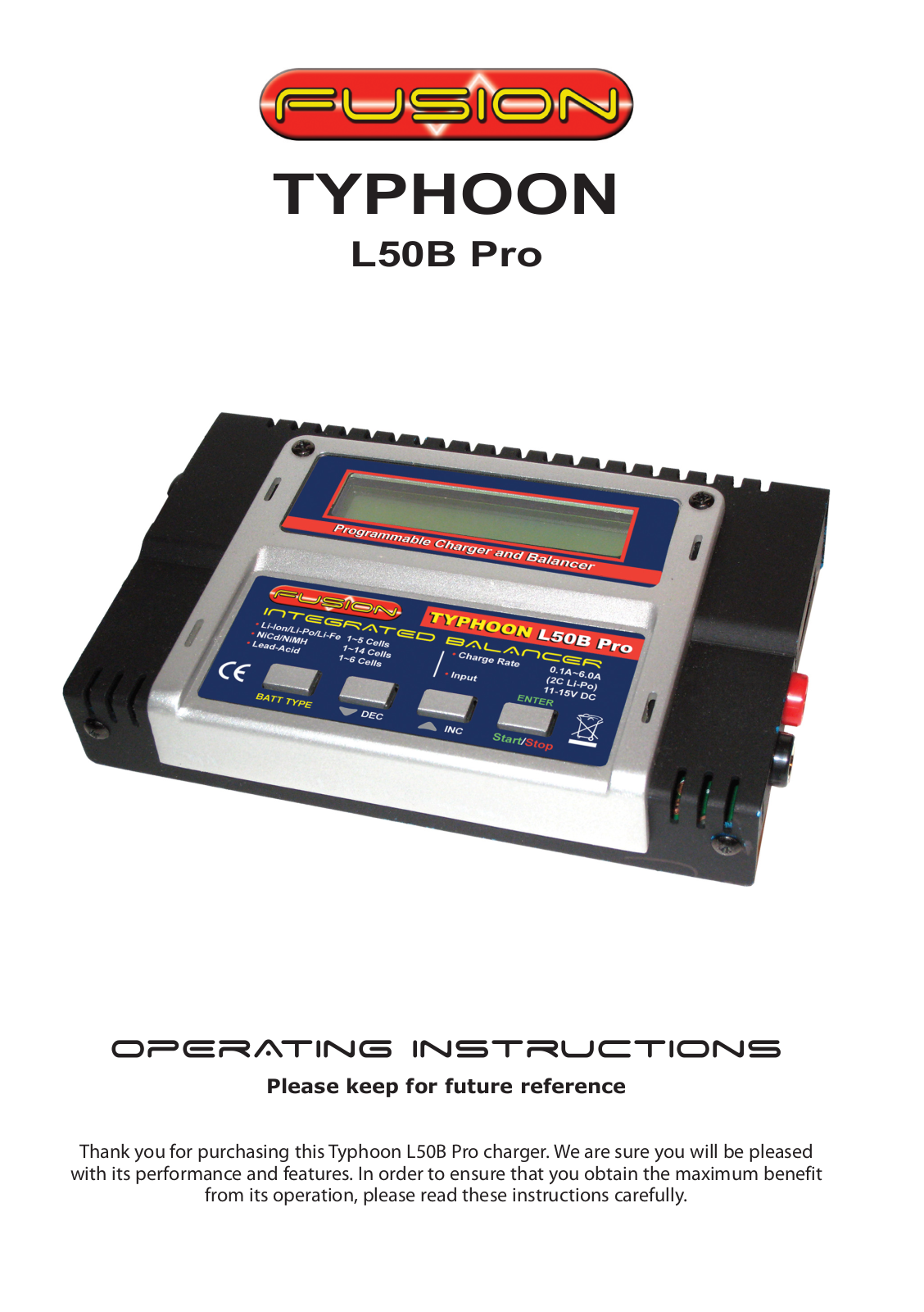 Fusion L50B PRO User Manual