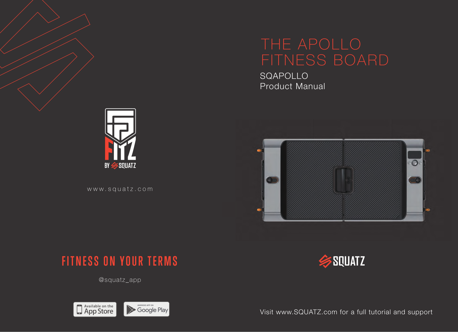 SQUATZ SQAPOLLO User guide - ManualMachine.com