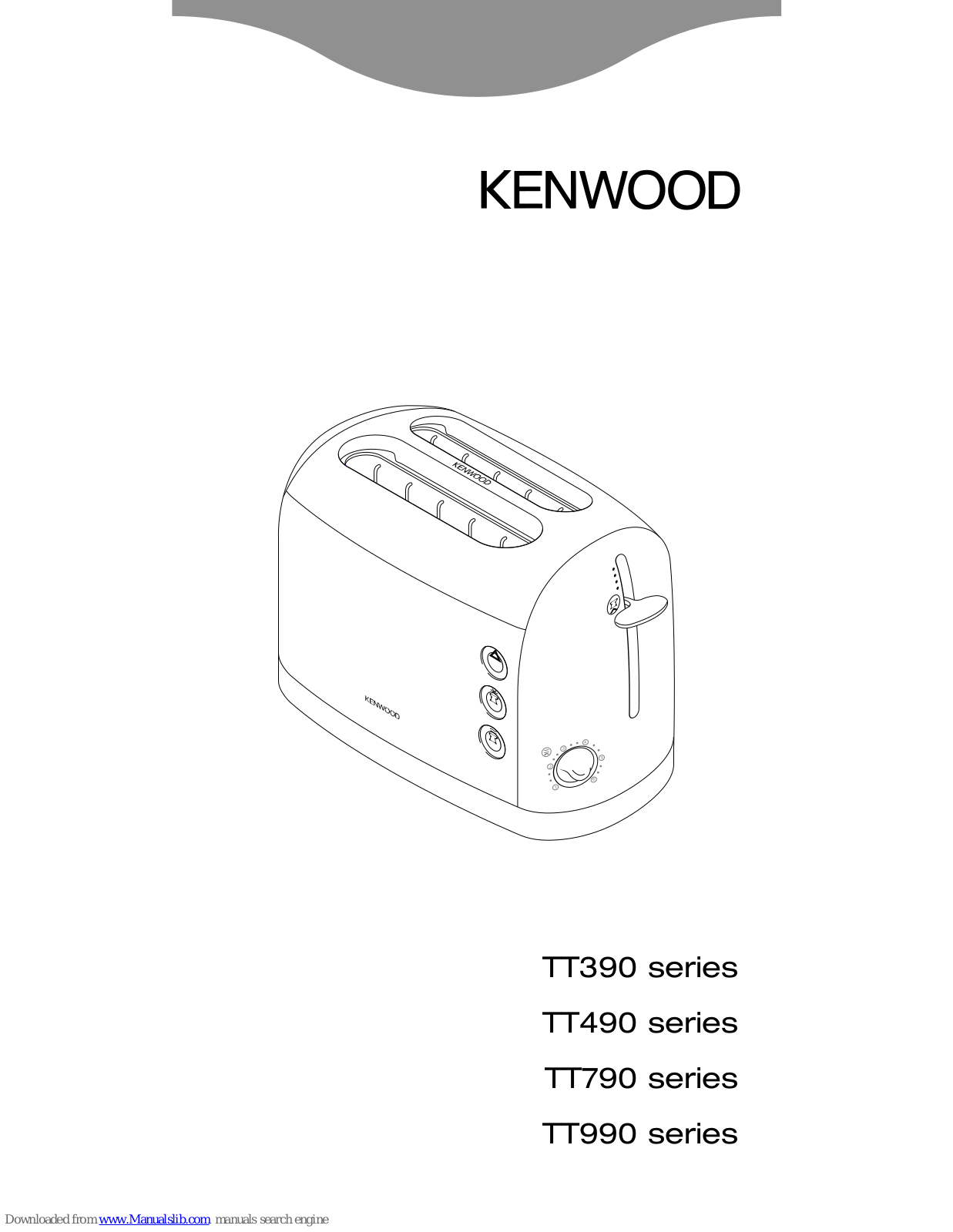 Kenwood TT390 series, TT490 series, TT790 series, TT990 series User Manual