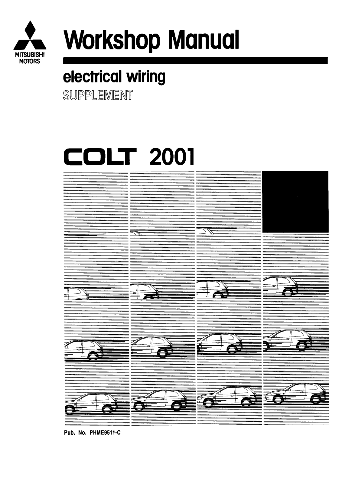 Mitsubishi Colt 2001 User Manual