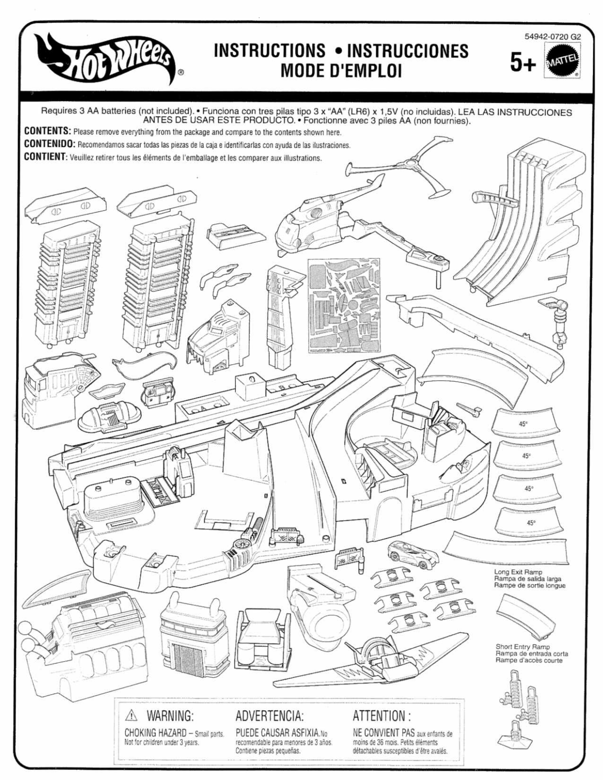 Fisher-Price 54942 Instruction Sheet