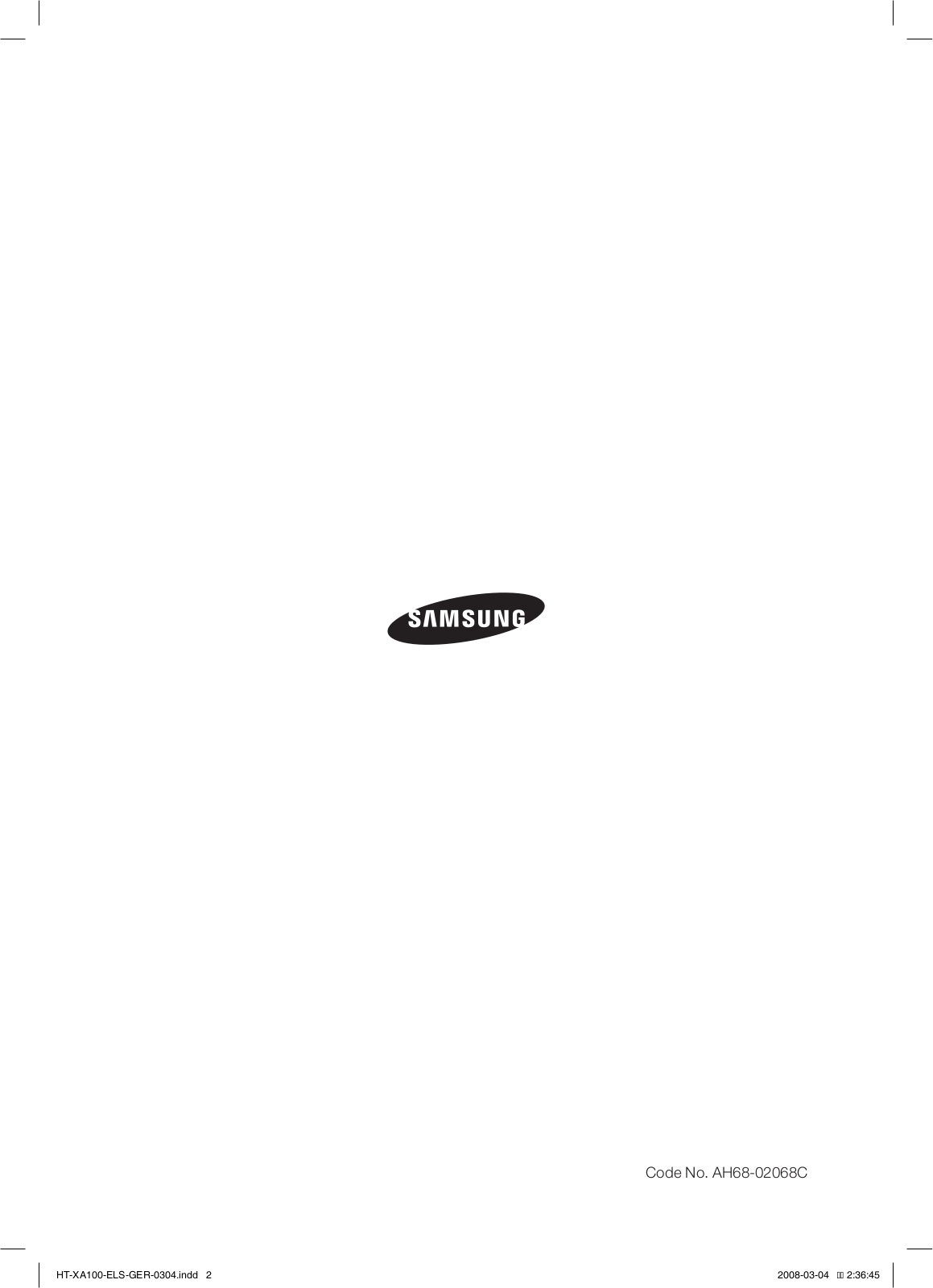 Samsung HT-XA100T User Manual