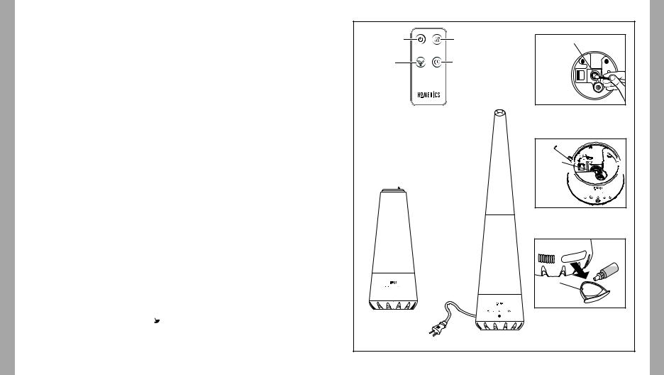 Homedics UHE-WM10 Instruction Manual