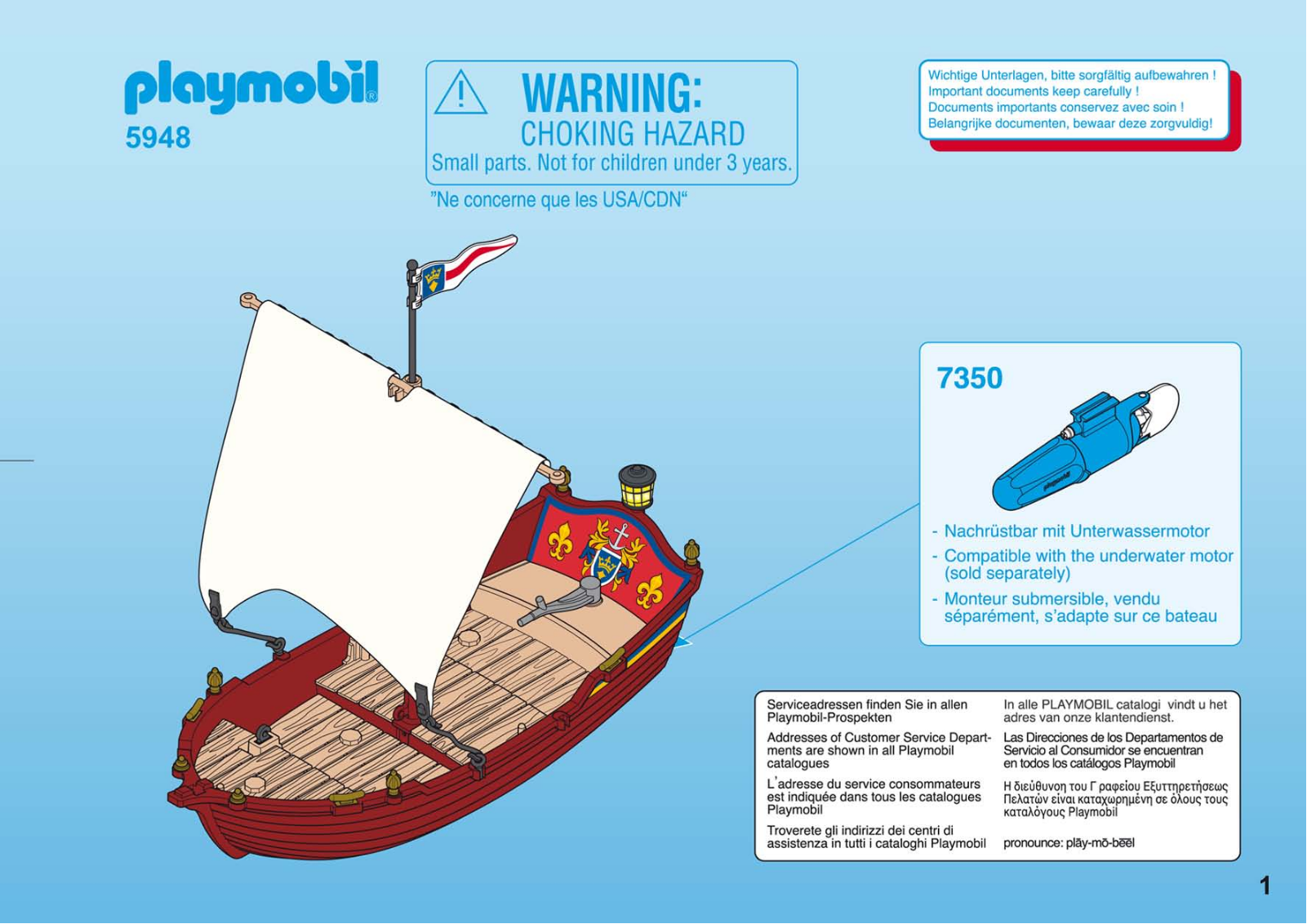 Playmobil 5948 Instructions