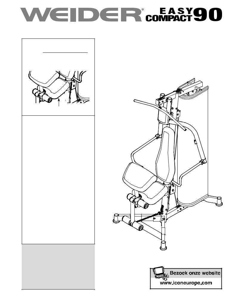 Weider EASY COMPACT 90 Owner's Manual