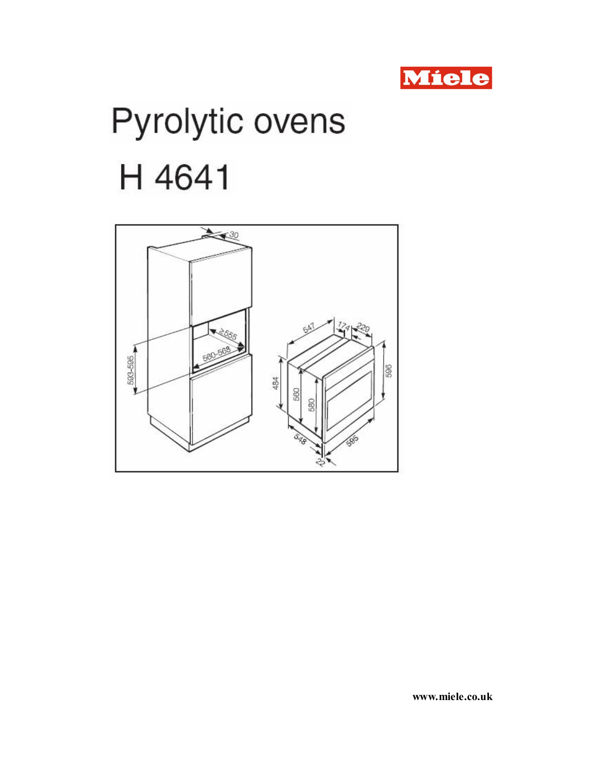 Miele H4641 BP KAT User Manual