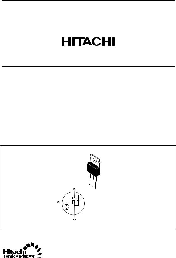 HITACHI 2SK1153, 2SK1154 User Manual