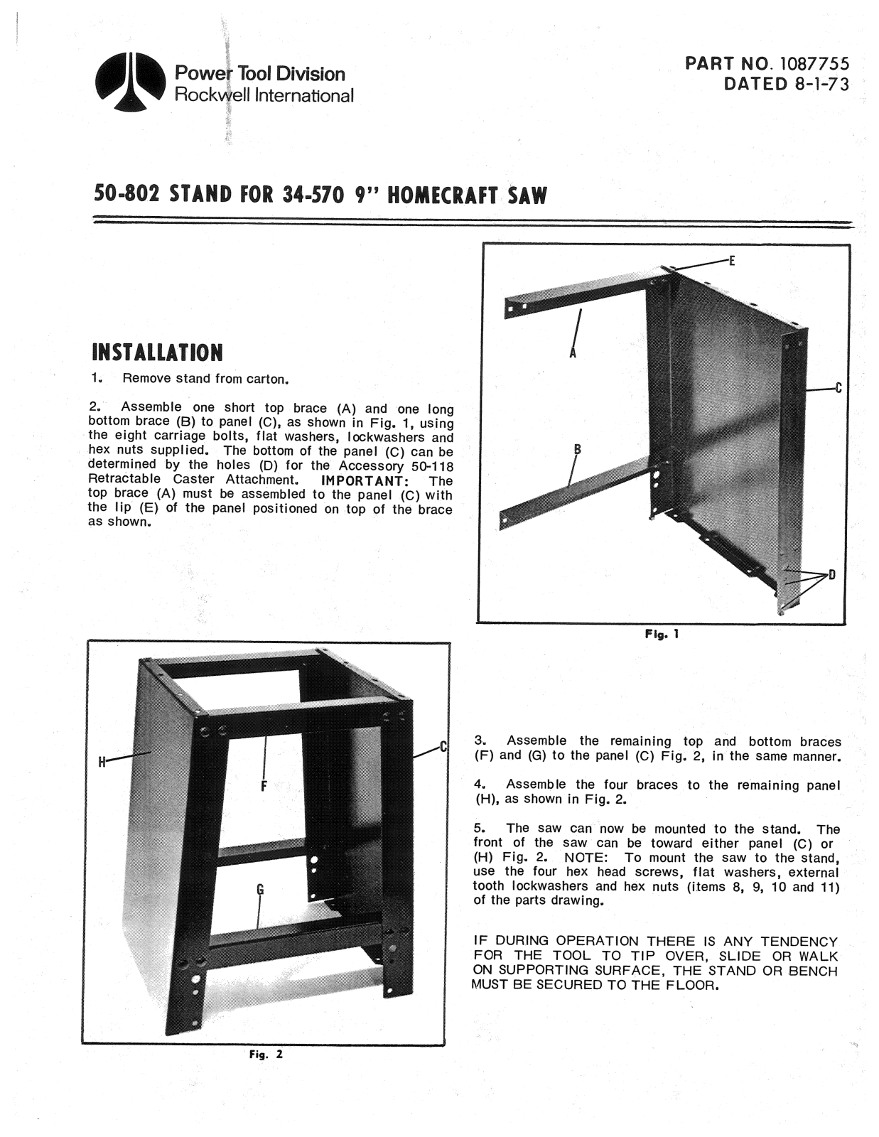 Delta 1087755, 34-570 User Manual