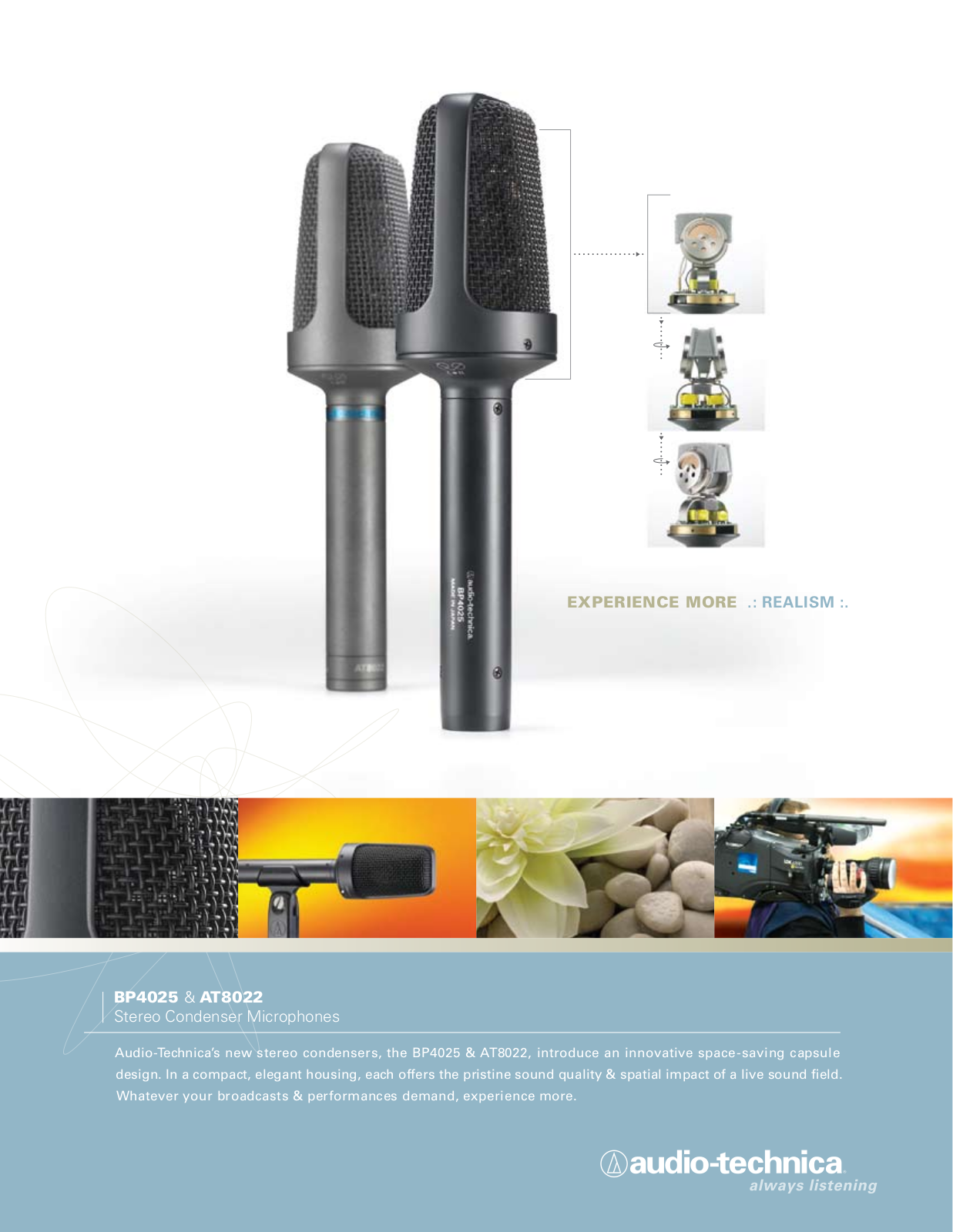 Audio-Technica BP4025, AT8022 User Manual