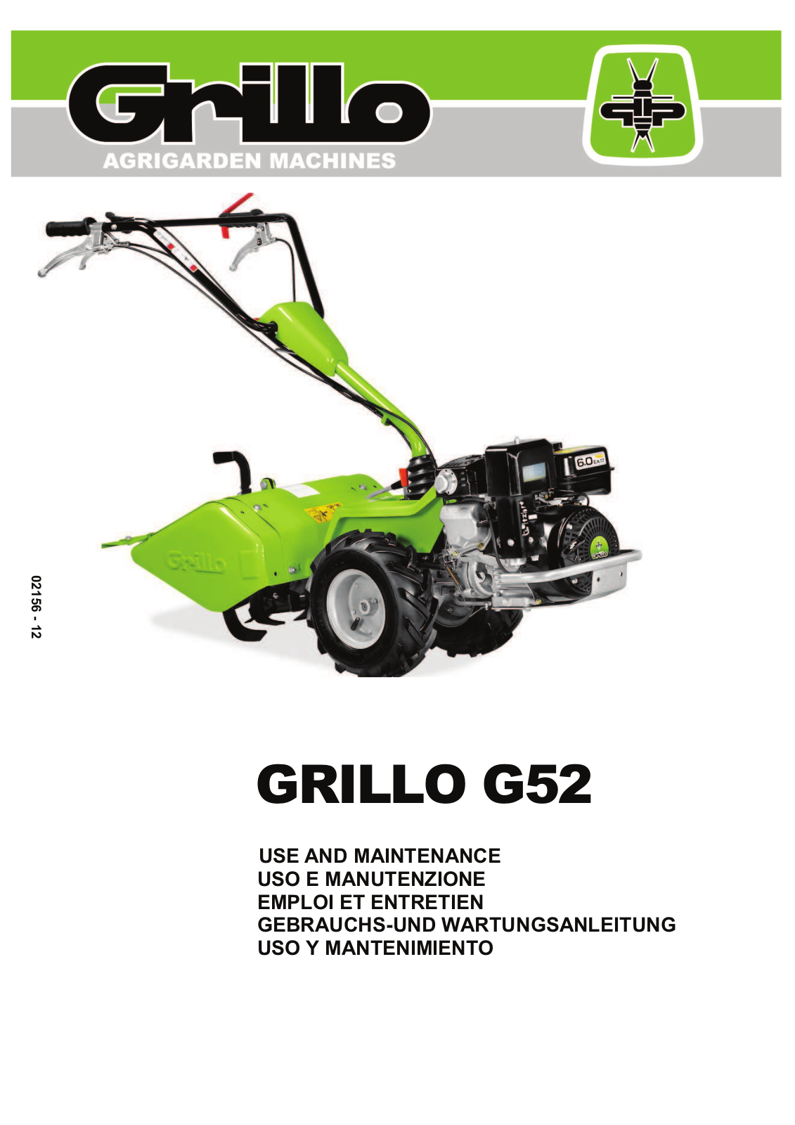 Grillo G 52 User Manual