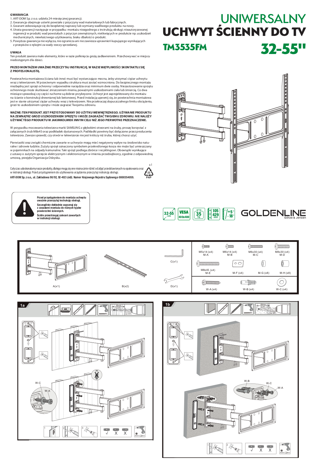 GOTZE & JENSEN TM3535FM User guide - ManualMachine.com