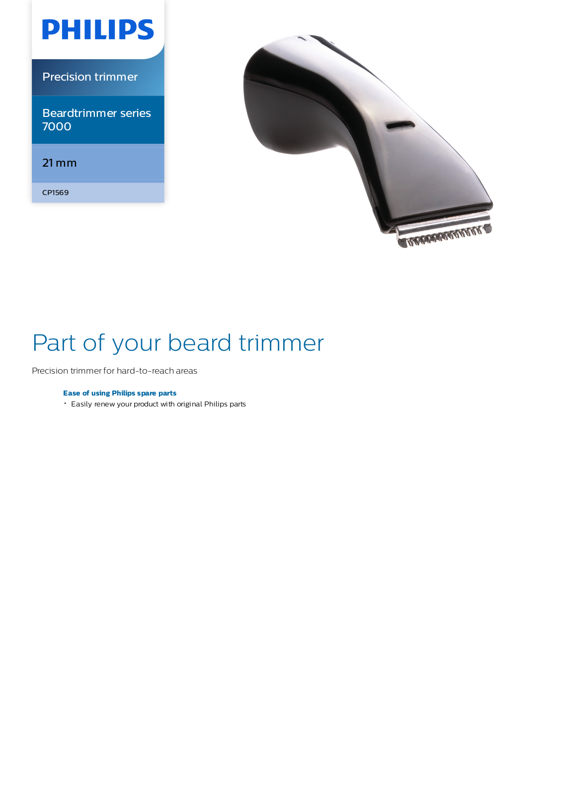 Philips CP1569/01 leaflet - ManualMachine.com
