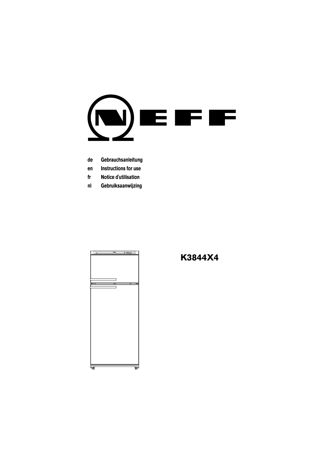 NEFF K3844X4 User Manual