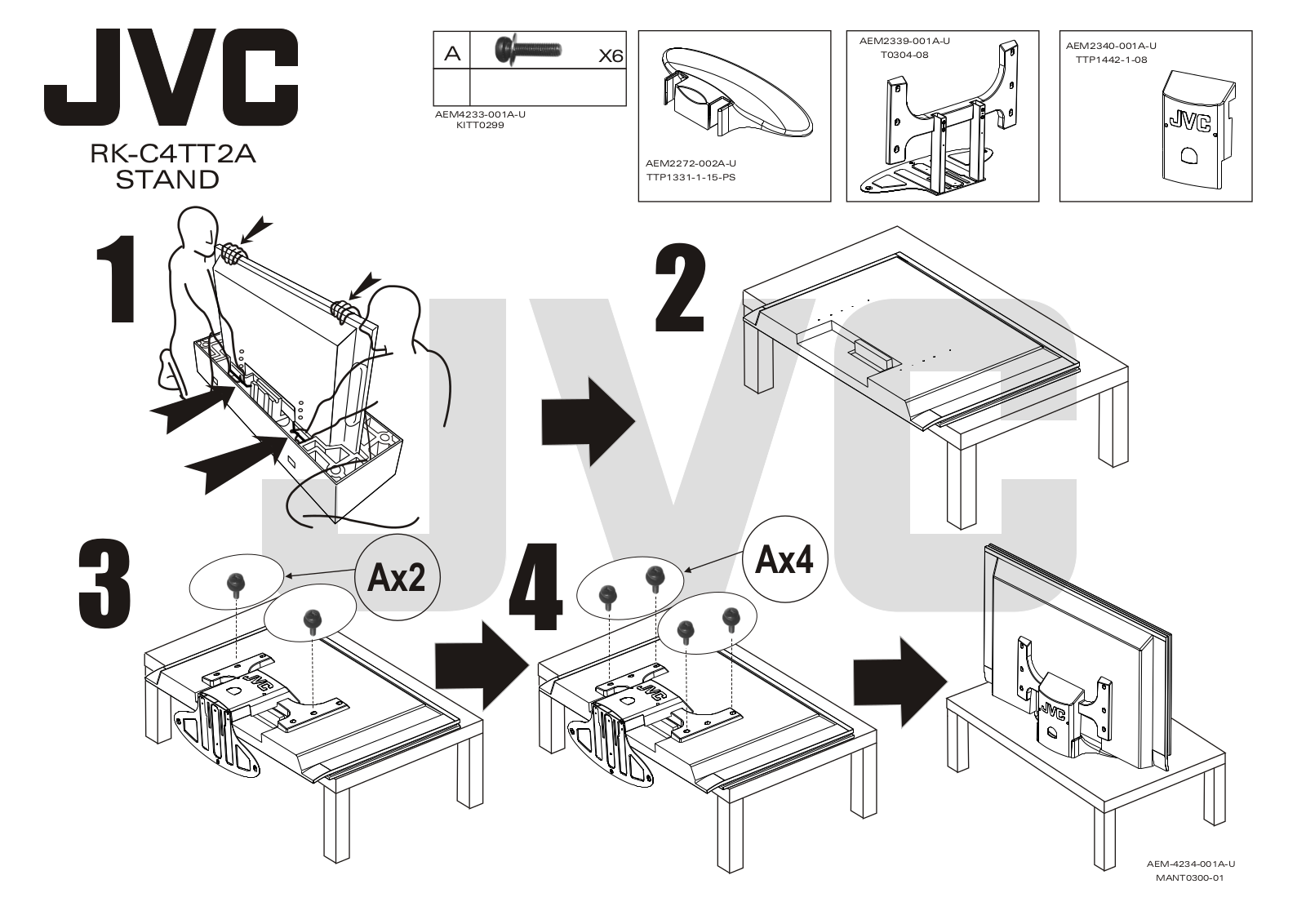 JVC RK-C4TT2/A User Manual