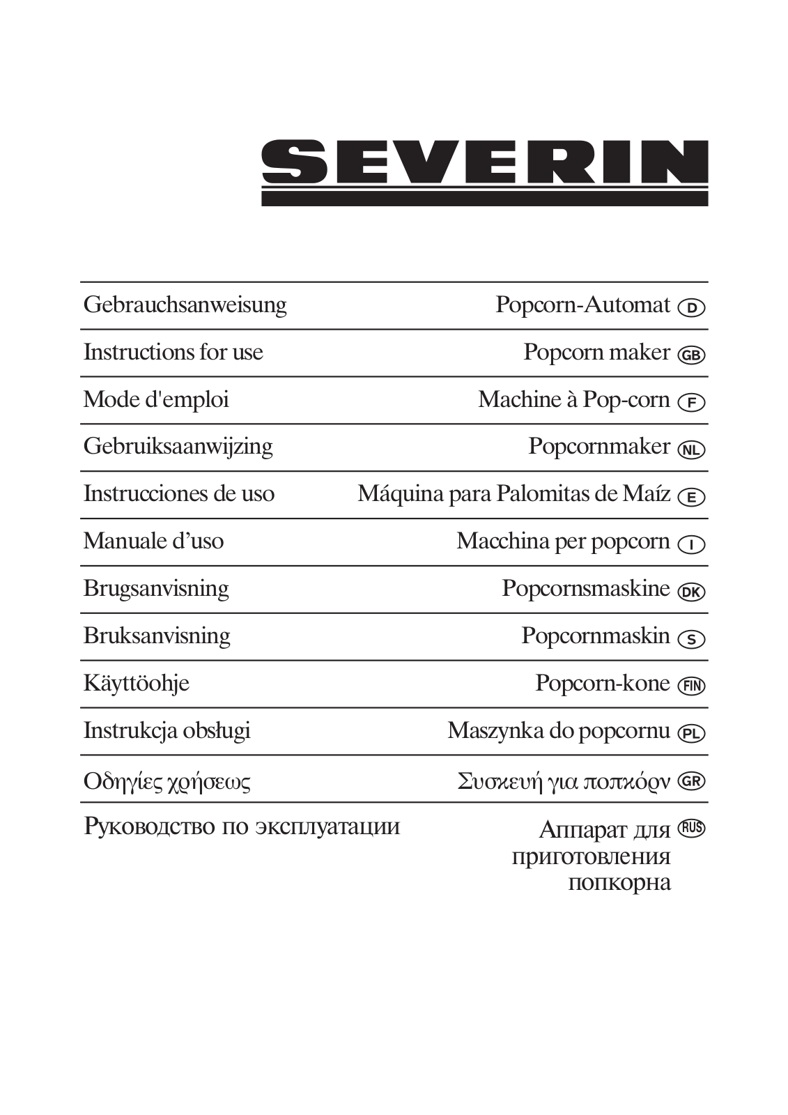 Severin PC 3751 User Manual