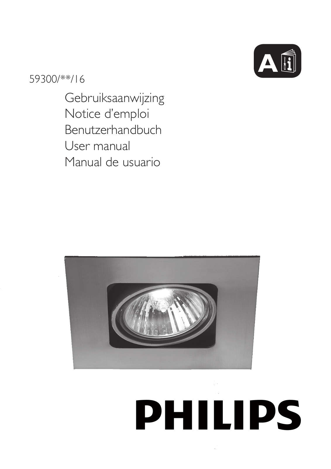 Philips 59300-17-16 User Manual