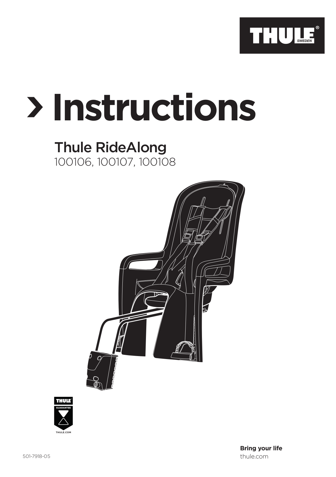 Thule RideAlong User Manual