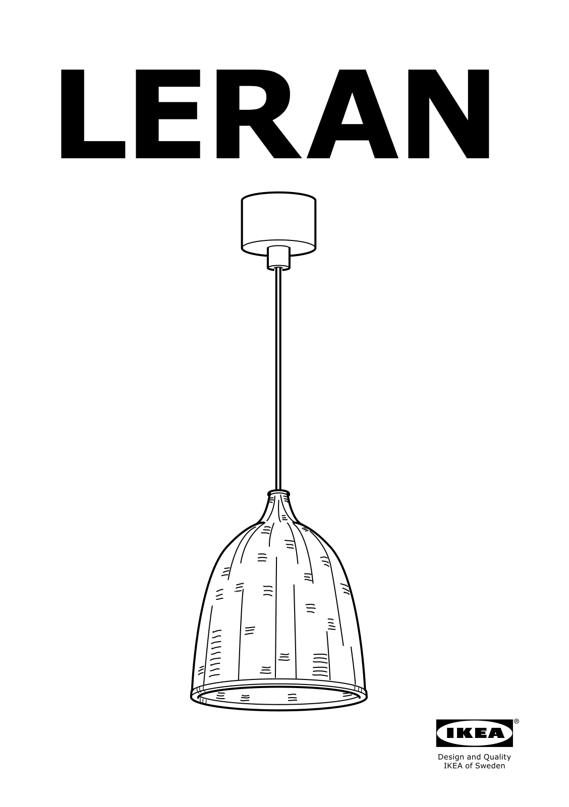 IKEA LERAN User Manual