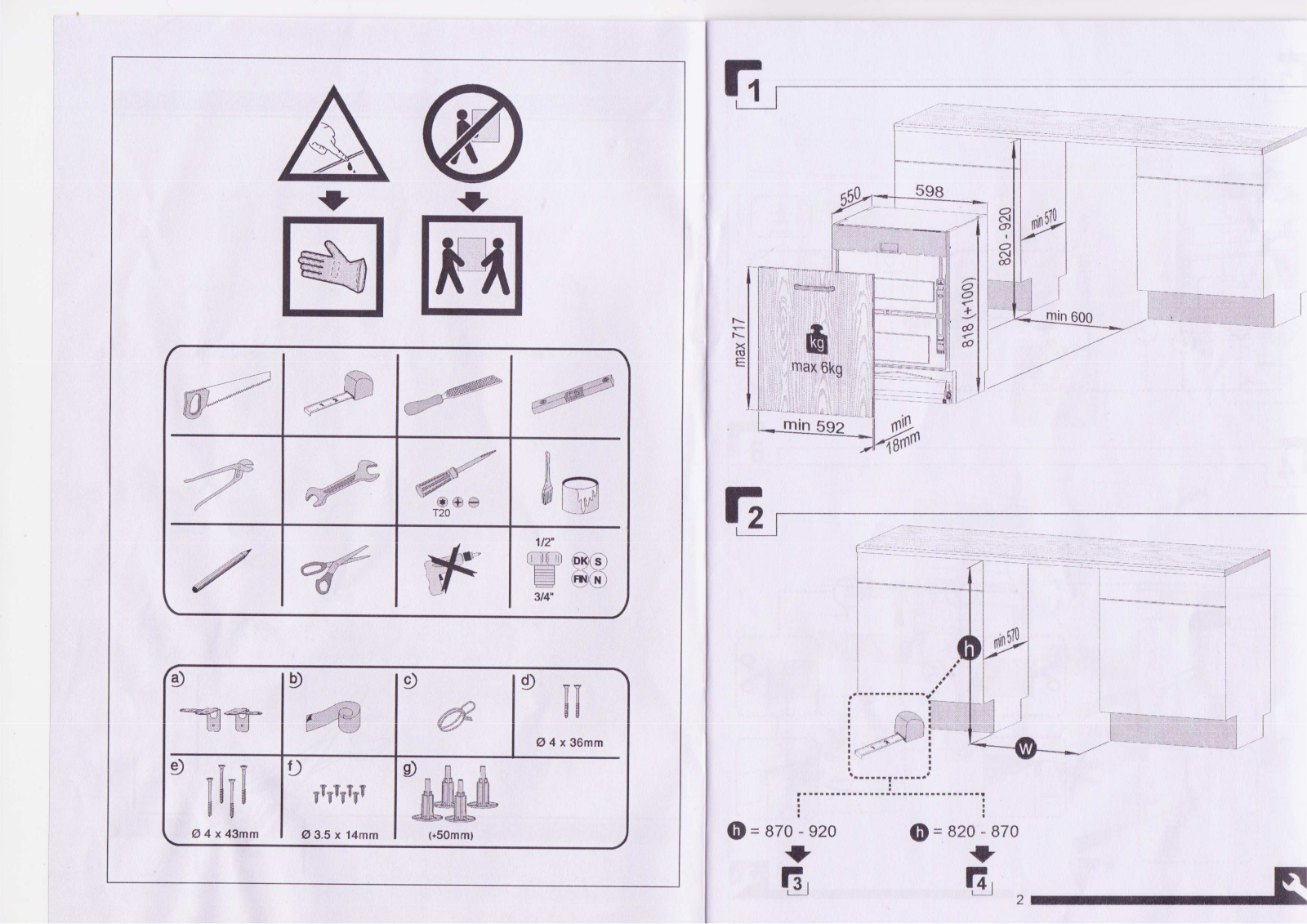 BEKO D8835FD User Manual