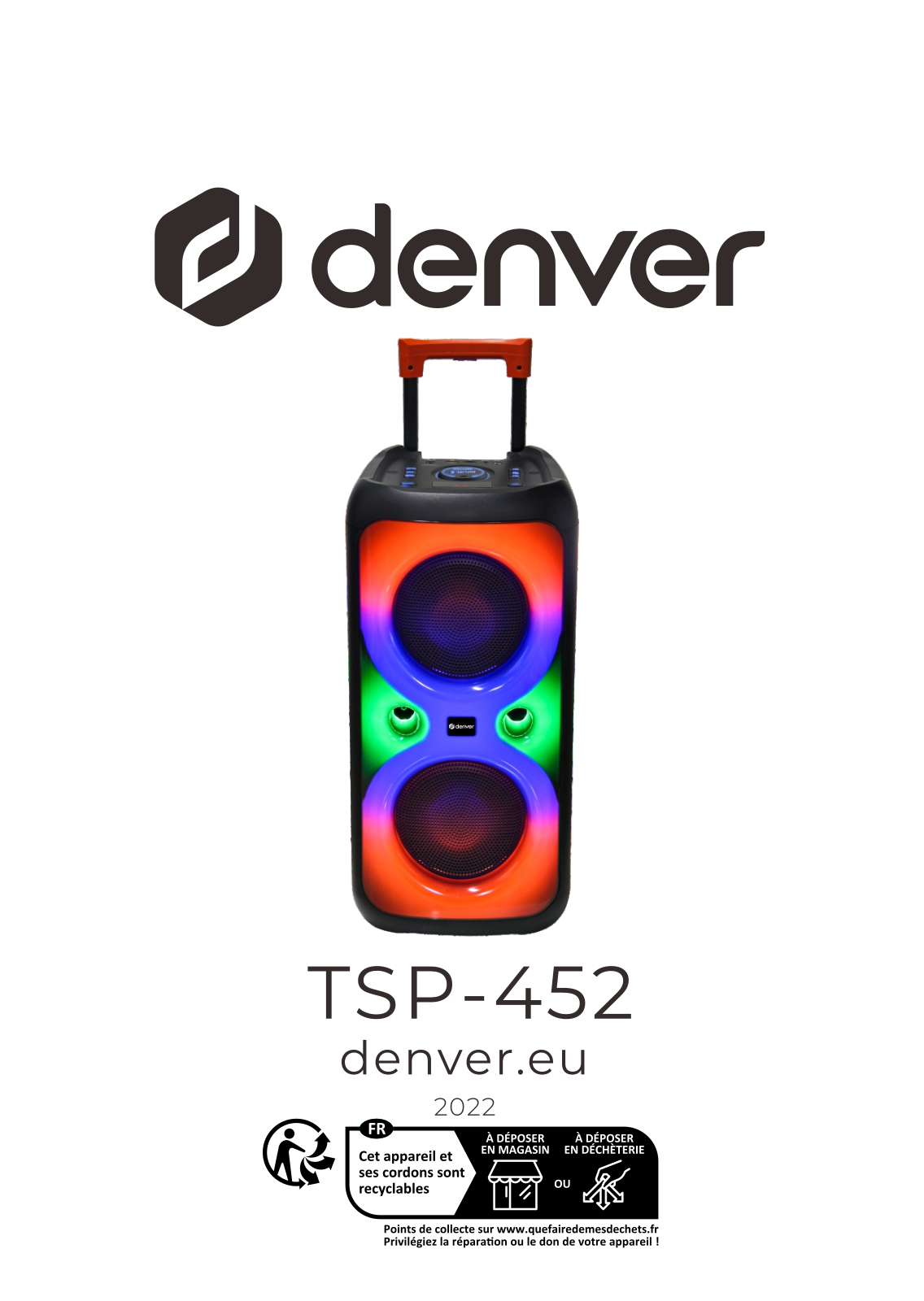 DENVER TSP-452 User guide - ManualMachine.com
