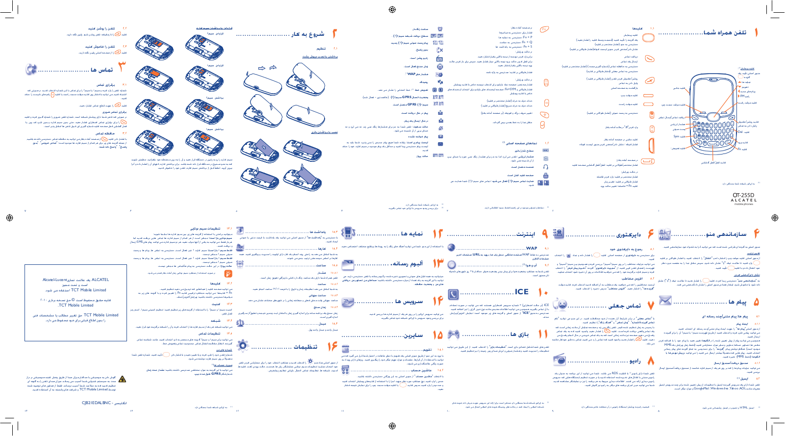 Alcatel OT-255D User Manual