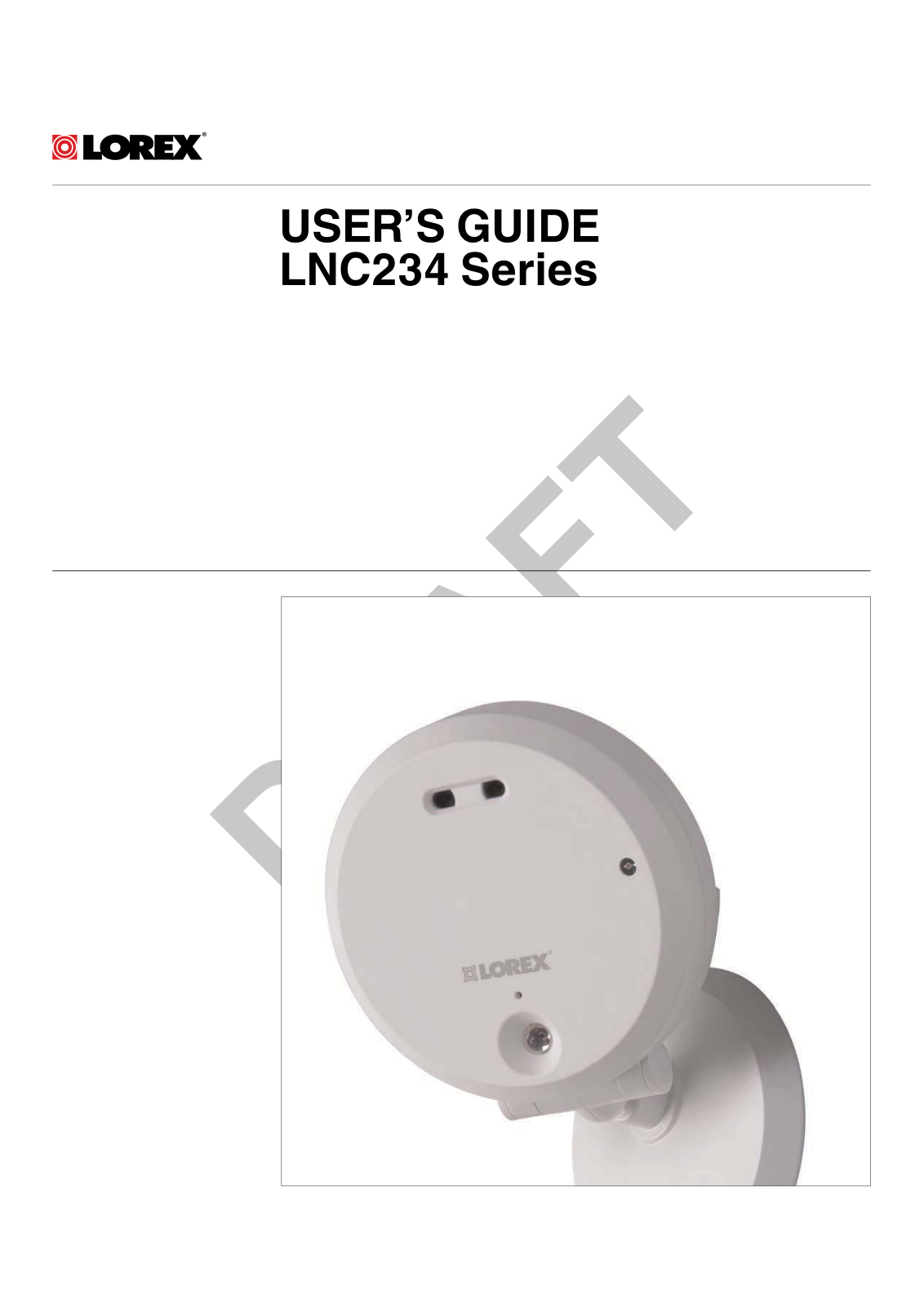 Lorex Technology LNC230 C User Manual