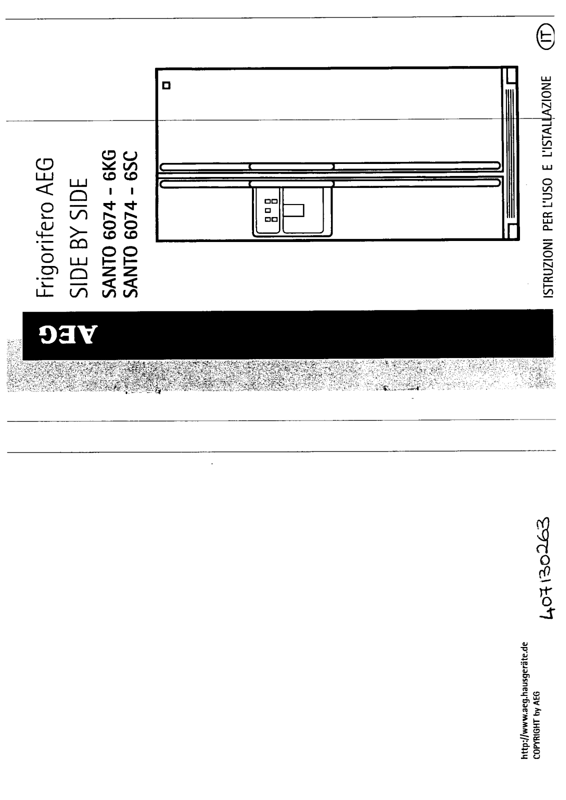 AEG S6074-6KG User Manual