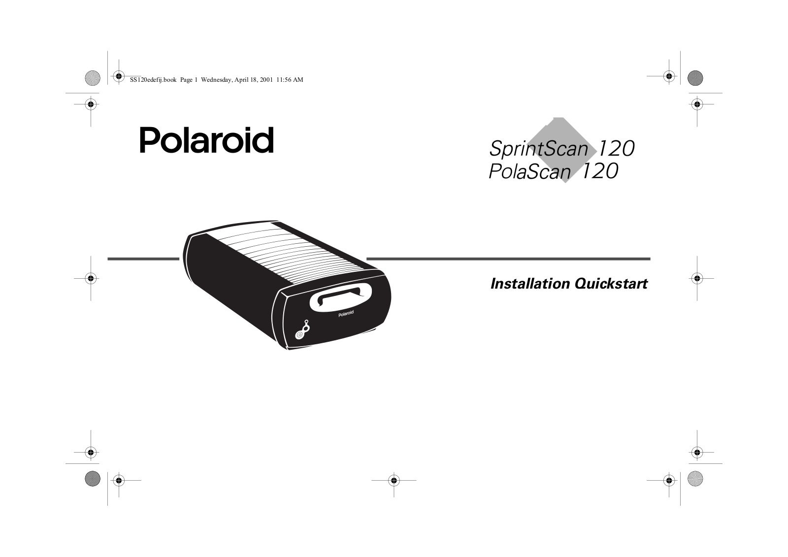 Polaroid SPRINTSCAN 120, POLASCAN 120 User Manual