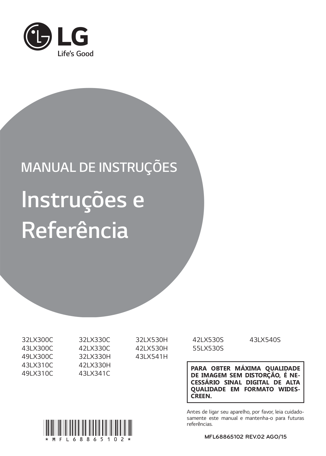 LG 32LX530H, 42LX330C User Guide