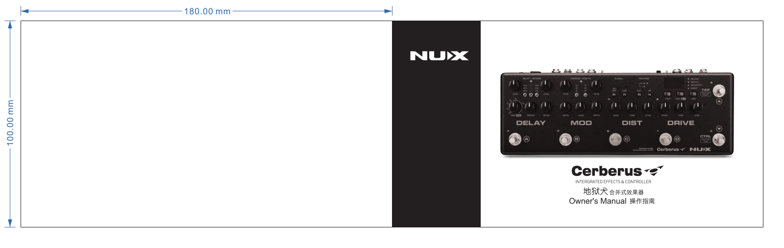 Nux Cerberus Owner’s Manual