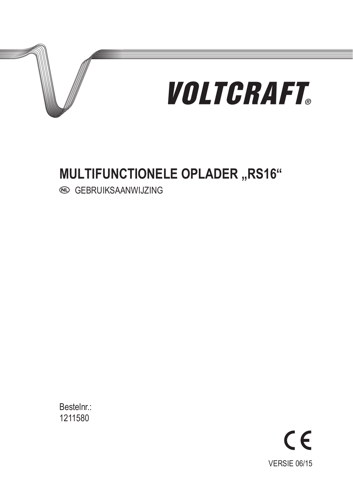 VOLTCRAFT RS16 User guide