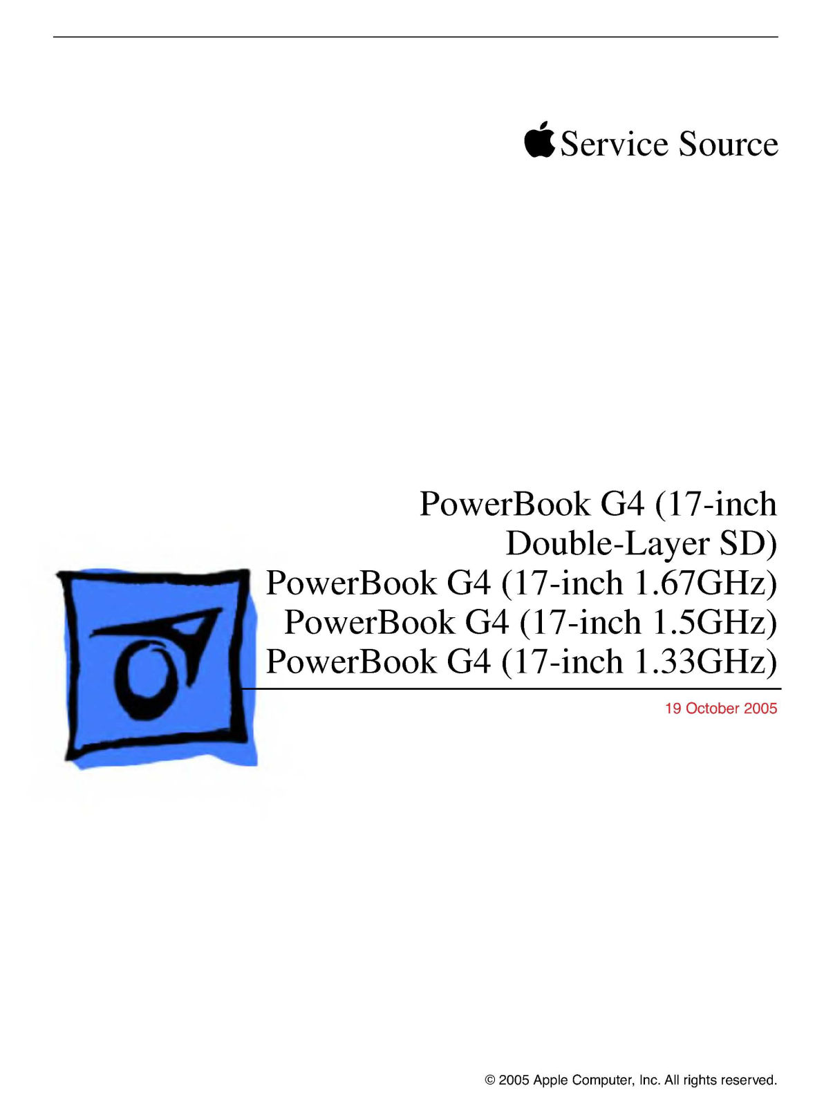 Apple powerbook g4 Service Manual