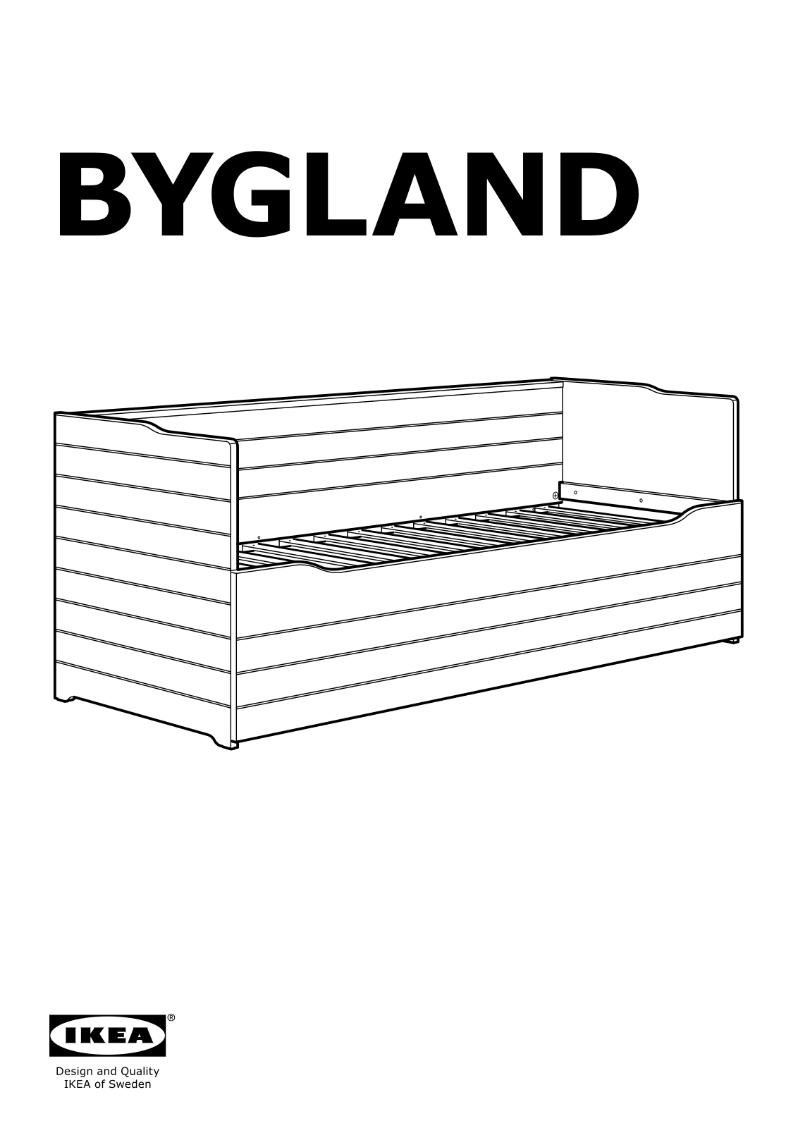 IKEA BYGLAND User Manual