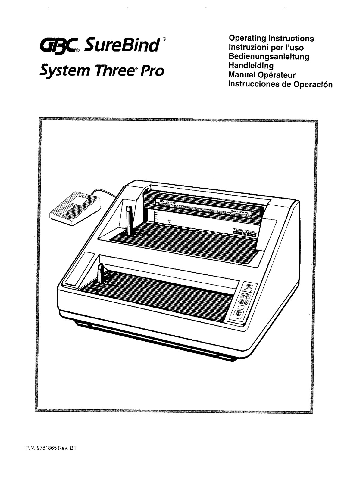 GBC SureBind User Manual