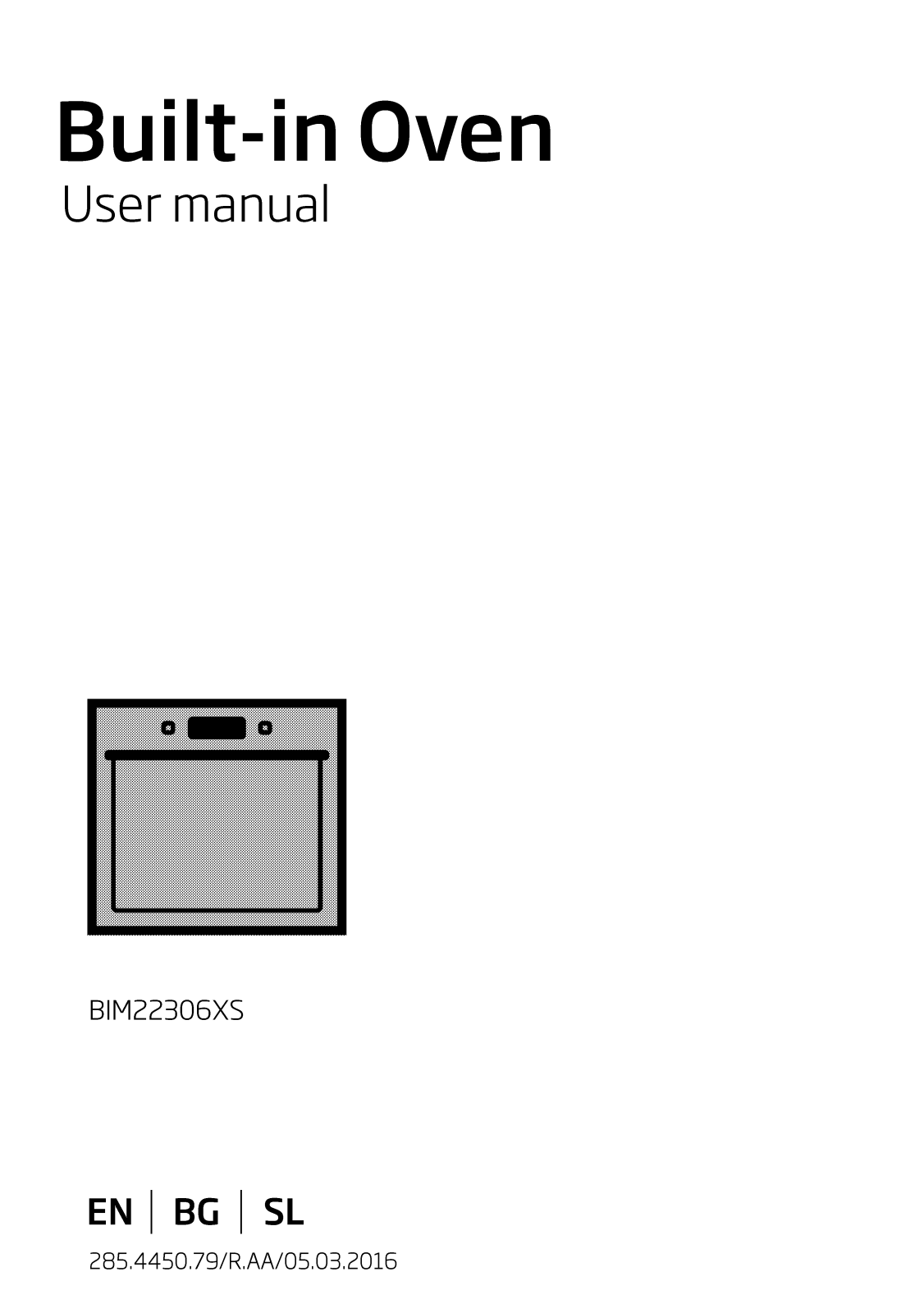 Beko BIM22306XS User manual