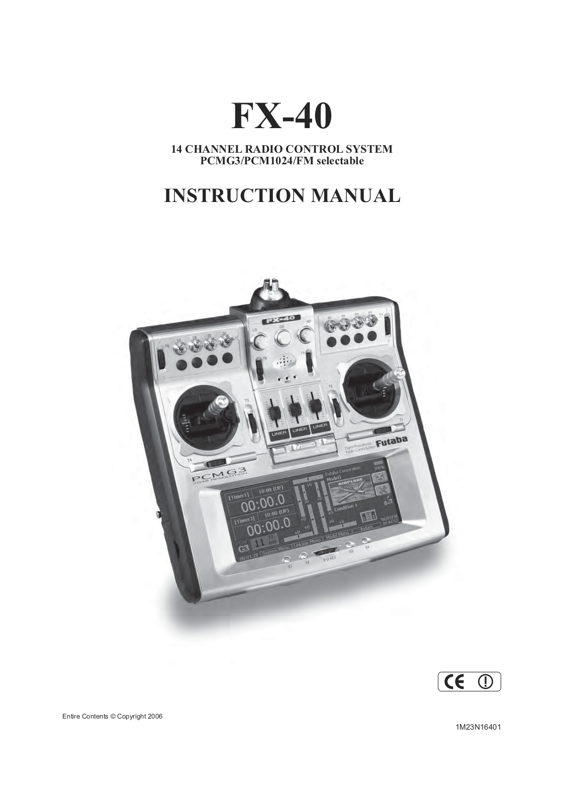 Futaba FX-40 User Manual