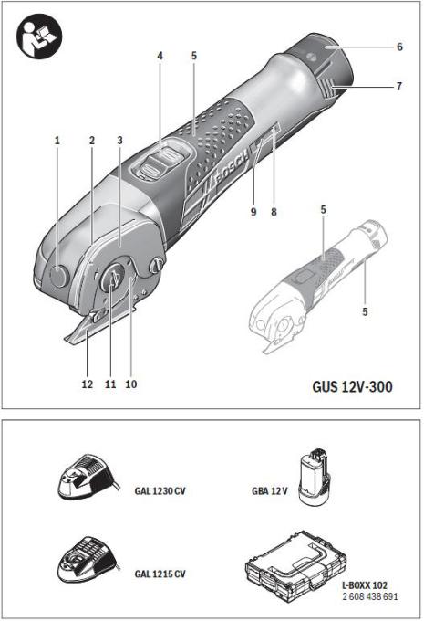 Bosch GUS 12V-300 User Manual
