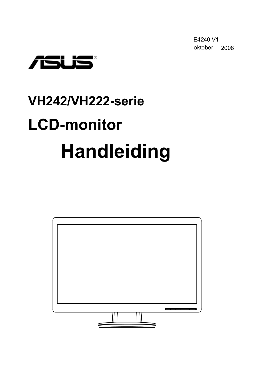 Asus VH242D, VH222DE, VH222S, VH242H, VH222T User Manual