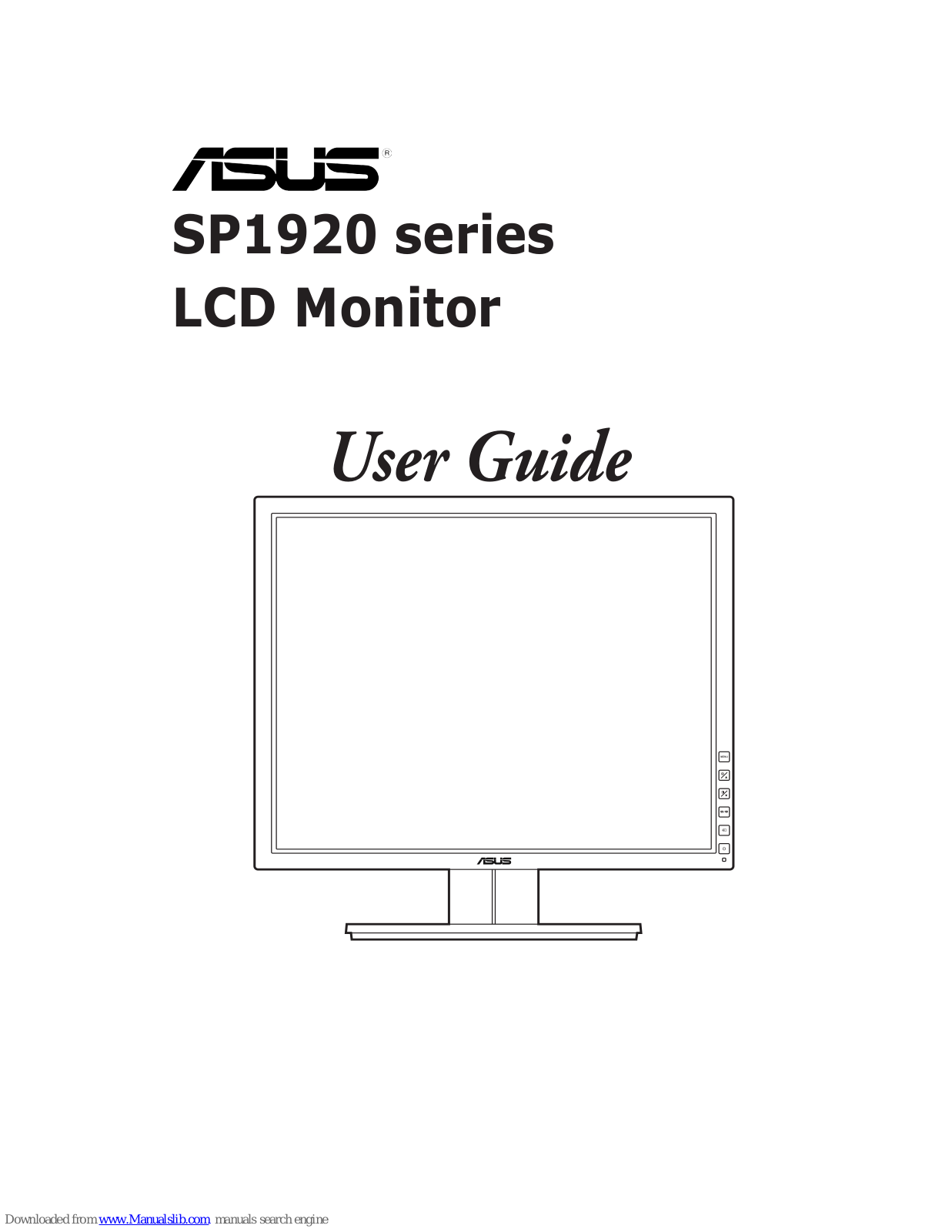 Asus SP1920 User Manual