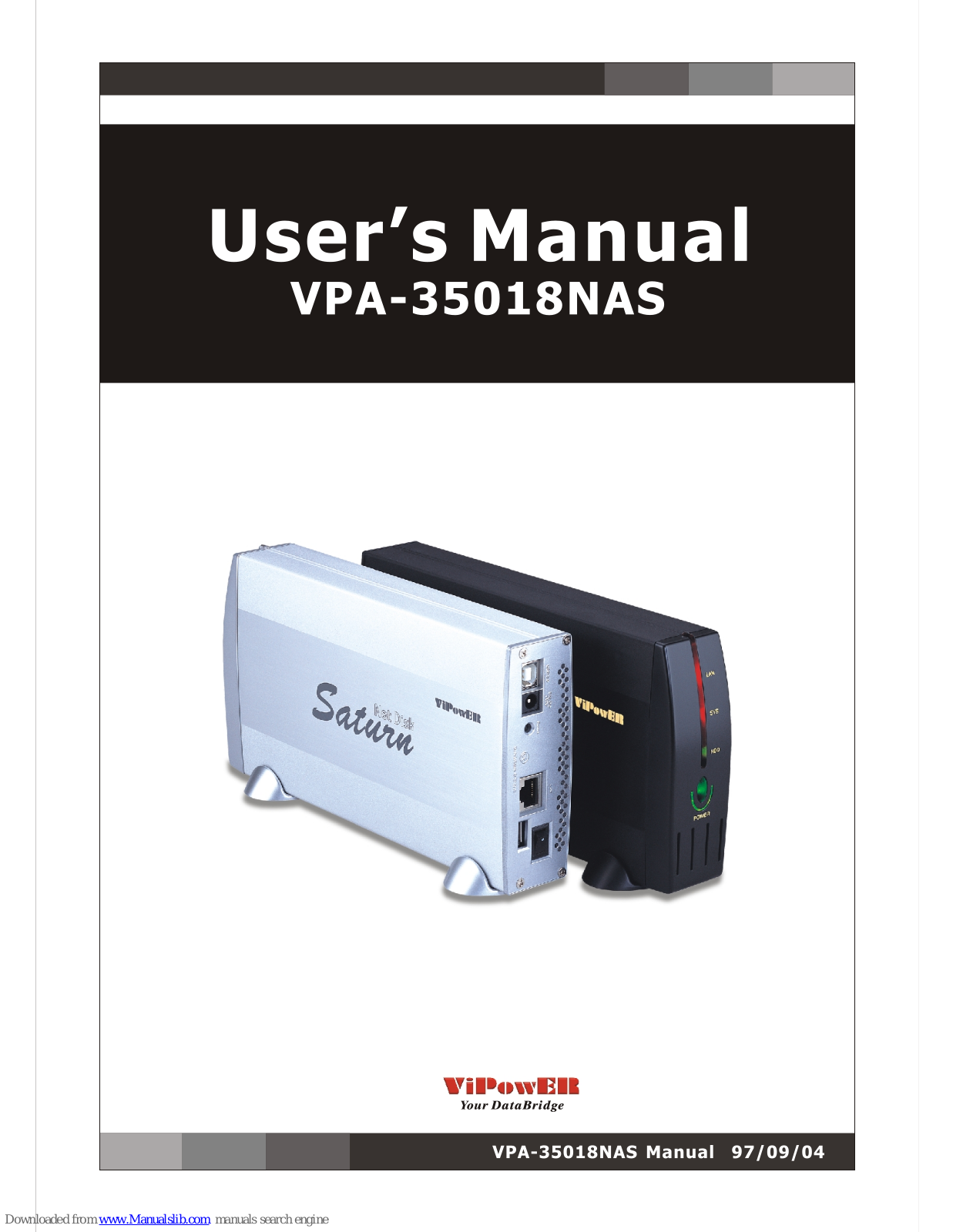 VIPowER Saturn VPA-35018NAS User Manual