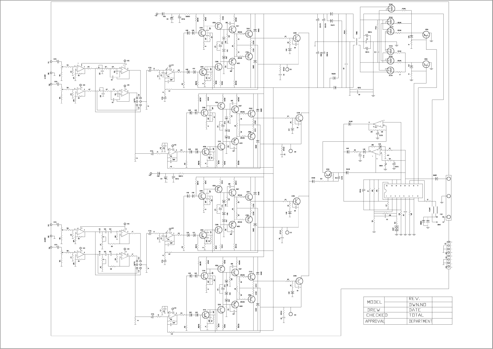 Prolodgy PAS-4100 Schematics