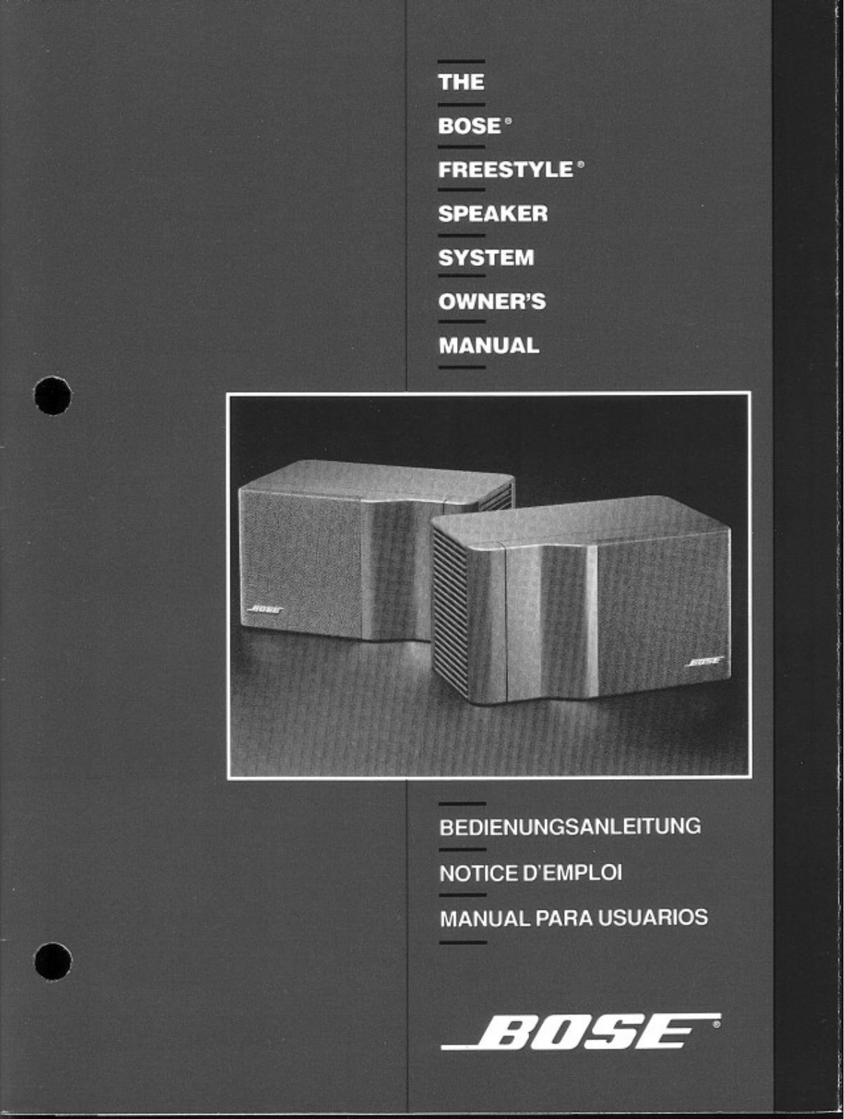 Bose Freestyle 101 User Manual