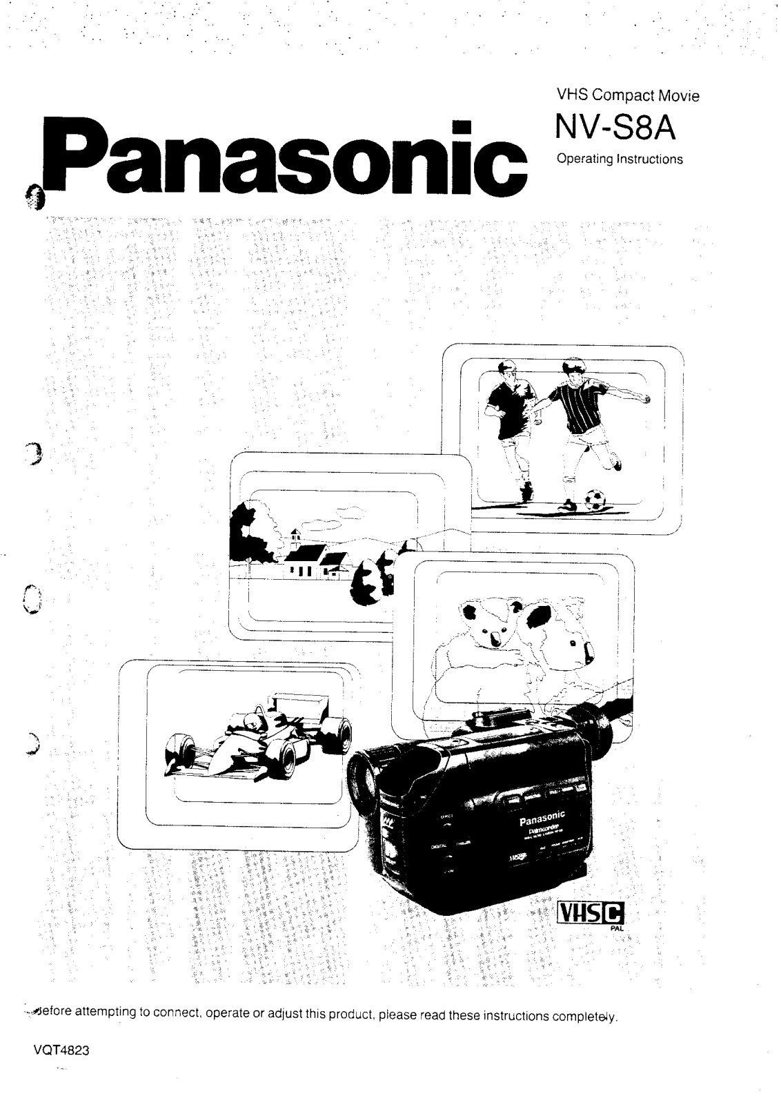 Panasonic NV-S8A User Manual