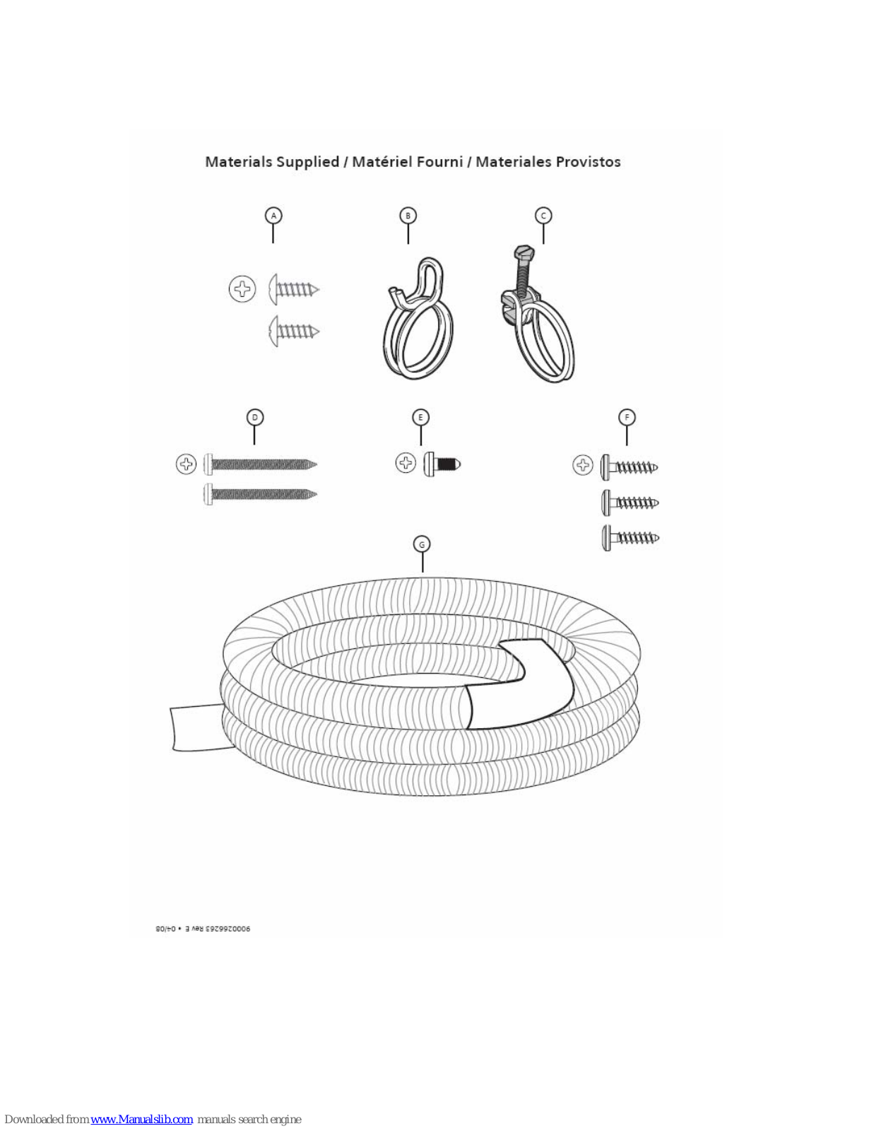 Bosch SHE4AM15UC, SHE4AM05UC, SHE4AM02UC, SHE4AM16UC, SHE5AM02UC Installation Instructions Manual