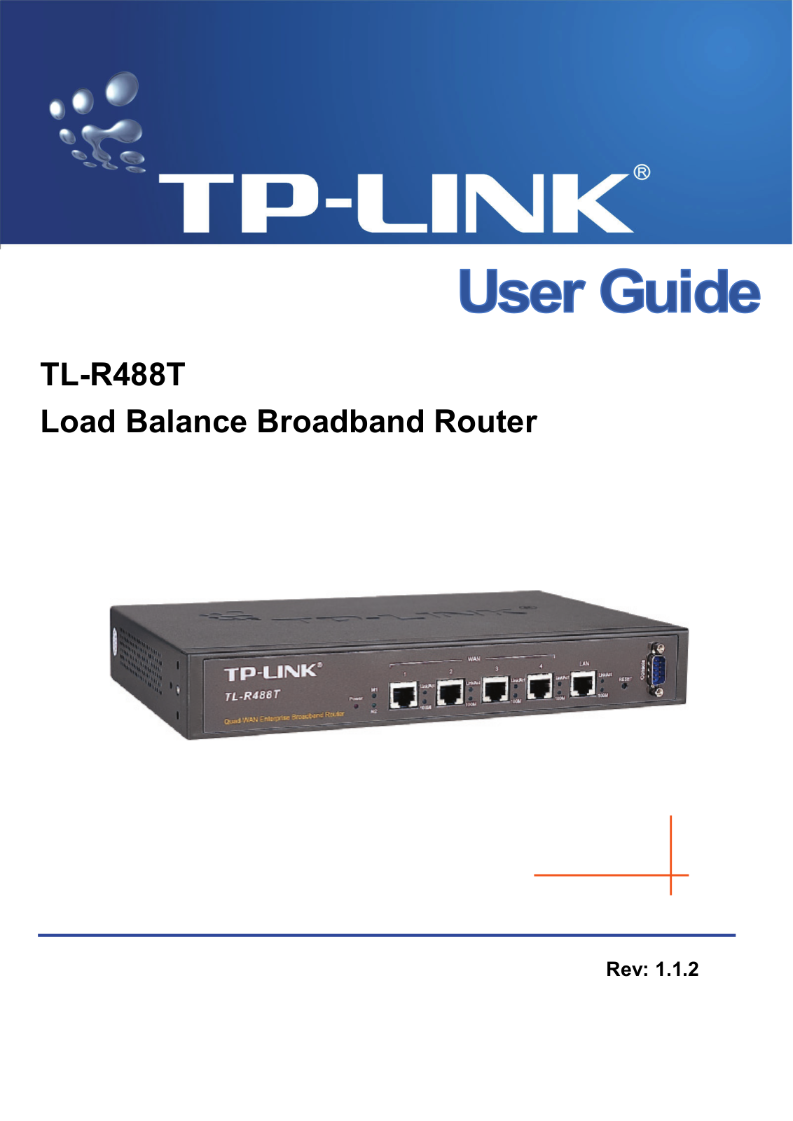 TP-Link TL-R488T User Manual