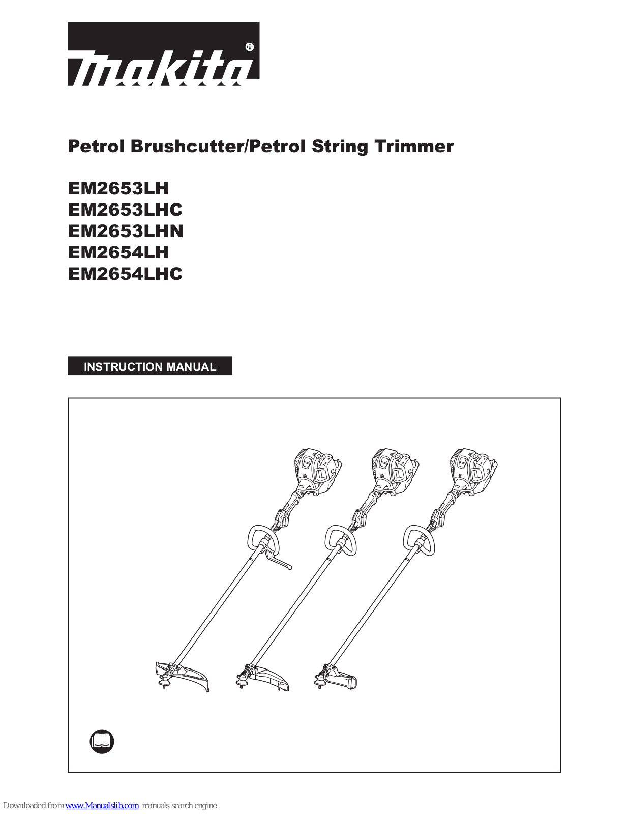 Makita EM2653LH, EM2653LHC, EM2653LHN, EM2654LH, EM2654LHC Instruction Manual