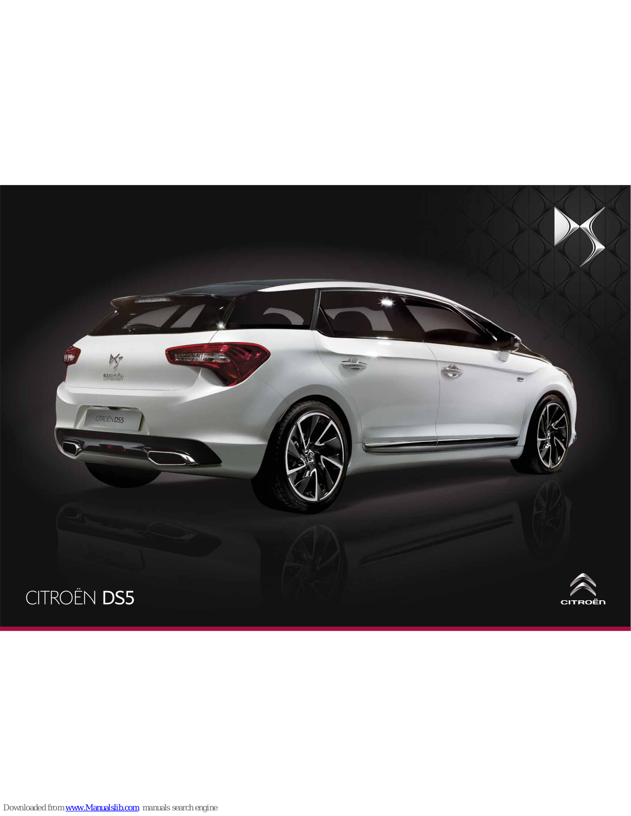 CITROEN DS5 DSign, DS5 DStyle, DS5 DSport Description