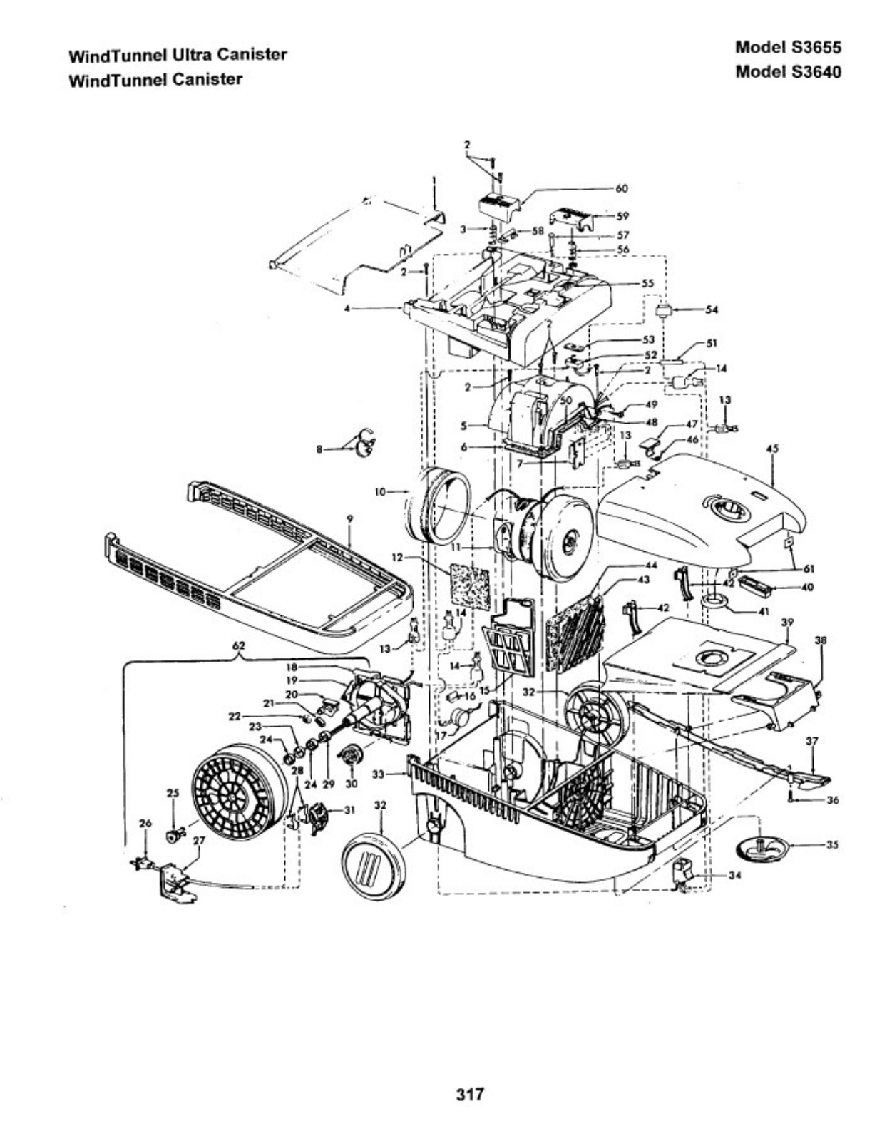 Hoover S3655, S3640 Owner's Manual