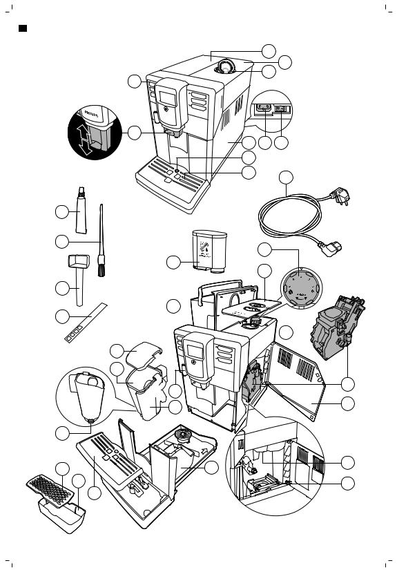 Philips EP5934, EP5930, EP5346, EP5345, EP5340 User Guide