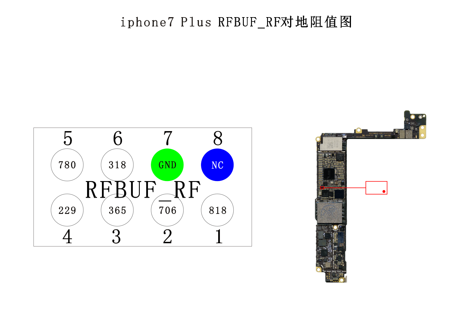 Apple iPhone 7 Plus Schematics RFBUF_RF